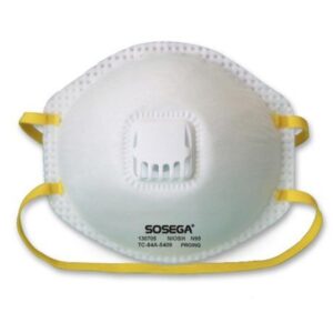 Mascarilla N95 Blanca con Válvula SOSEGA