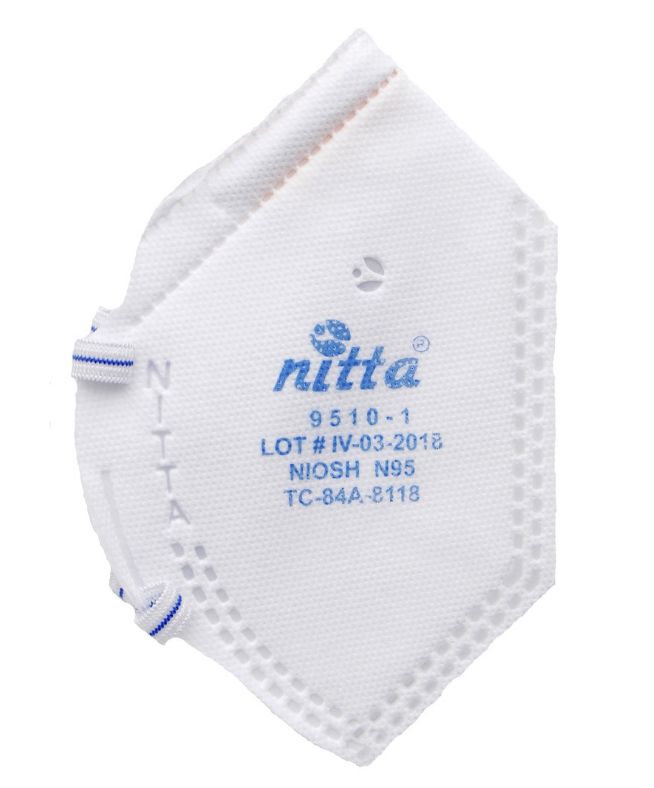 Respirador NIOSH N95 Nitta 9510-1
